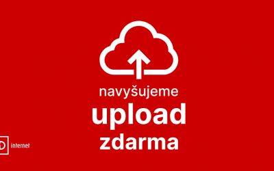 Navyšujeme upload zdarma